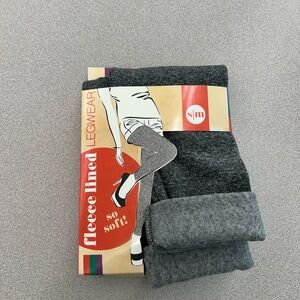 Fleece Lined Legwear - Gray
